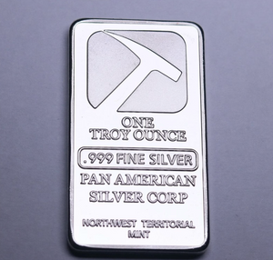 Pan American Silver Bar ( 1 Troy Ounce )