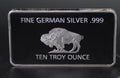 Germany Buffalo Silver Bar ( 10 Troy Ounce )