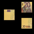 Euro Gold Foil Banknote Note