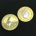 Gold badge coin 2009 ( Australian Kangaroo and Elizabeth)